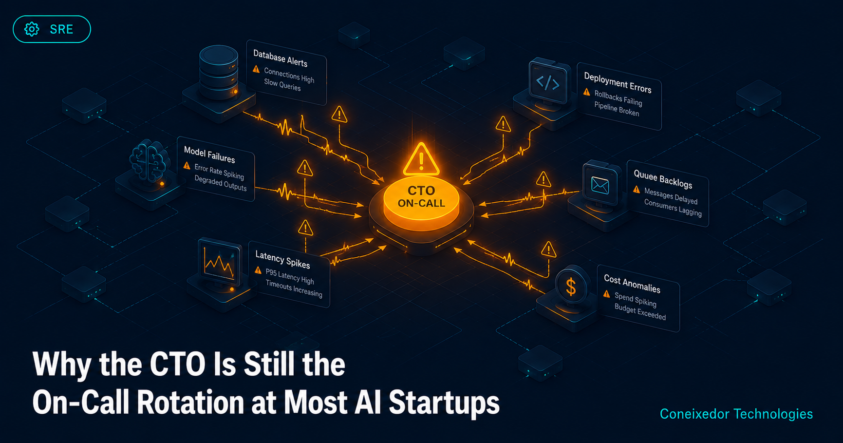 Why the CTO Is Still the On-Call Rotation at Most AI Startups (And What It Is Costing You)